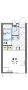 レオパレスパピルスHTY【1階】の間取り