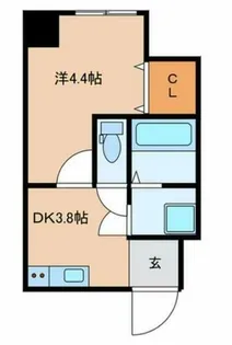 京町プレイスレジデンスⅠ【3階】の間取り