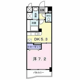 ベル・クール【1階】の間取り
