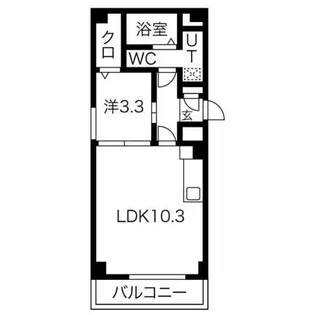 ティーブロッサム【5階】の間取り
