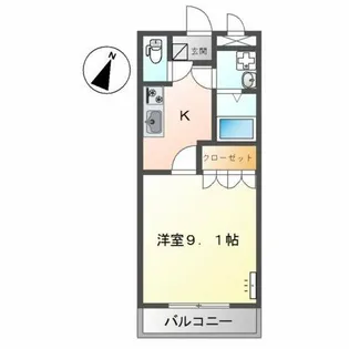 シェレン・バウム・F【2階】の間取り