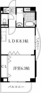 FILL SHINE【2階】の間取り