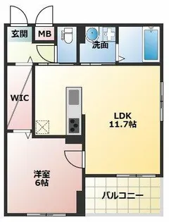 F&P【1階】の間取り
