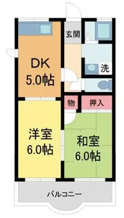 メゾン宮西II【105号室】の間取り