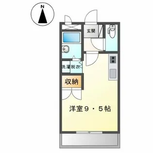 ラフィーネ21【2階】の間取り