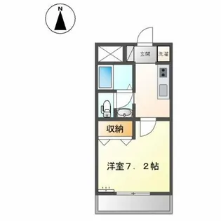 フォーティワン【1階】の間取り