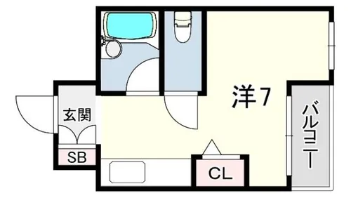 ジョンメゾン武庫之荘2【2階】の間取り
