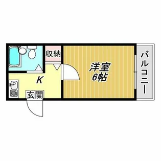 ハイムパルナイン【1階】の間取り