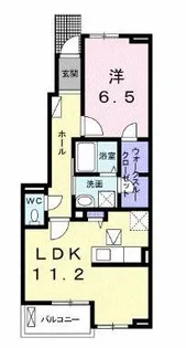 エストレーラ【1階】の間取り