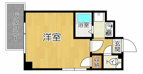 新大阪山よしハイツ【901号室】の間取り