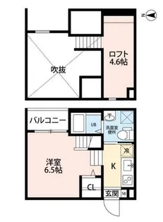 ラフィーネ【1階】の間取り