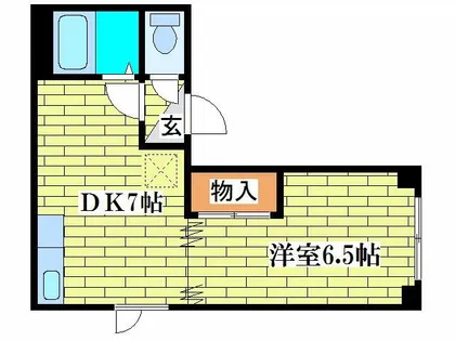 エクセレンス羊ヶ丘【110号室】の間取り