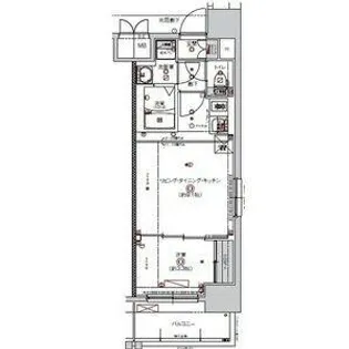 CREST TAPP大曽根Ⅱ【15階】の間取り