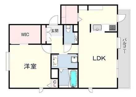 DAIKENN武庫之荘 ポルタ【1階】の間取り