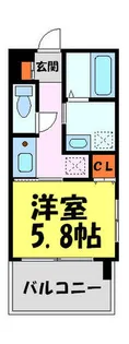 ホープ池田栄本町【8階】の間取り