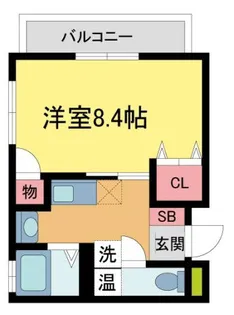 Terra北口【207号室】の間取り