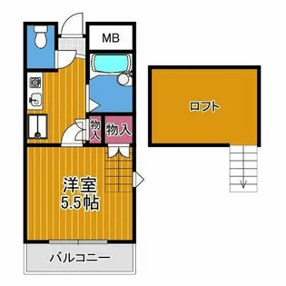 芸大ヒルズ【5階】の間取り