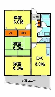 ラ・パース【3階】の間取り