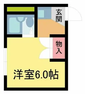 メゾン槻木【203号室】の間取り