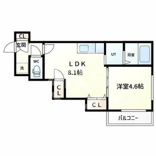 F asecia Kastalia【2階】の間取り