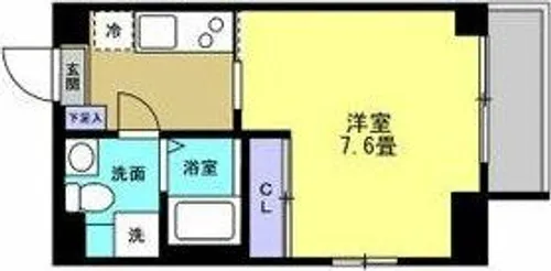 リアライズ高畑【8階】の間取り