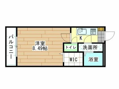 グランドゥール高峰【1階】の間取り