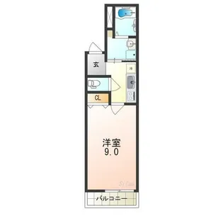 フジパレス東三国ヶ丘WEST【2階】の間取り