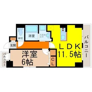 PLANDOOL NAKAMURA【2階】の間取り