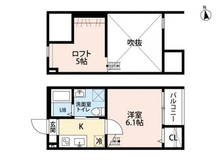 Castana.城主(カスターニャ城主)【2階】の間取り