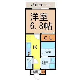 MELIV桜山【3階】の間取り