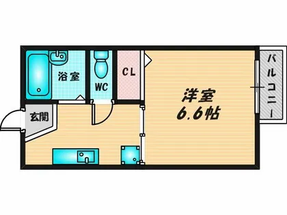 稲葉ハイツ【1階】の間取り