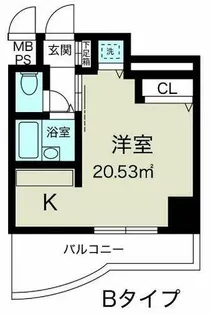 ノルデンハイム新大阪【207号室】の間取り