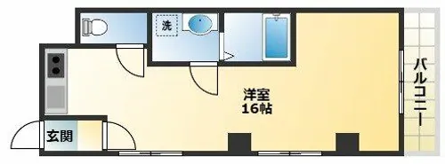 ヴェルドミール山忠流町【5階】の間取り