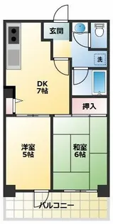 レジデンスプラティーク【3階】の間取り