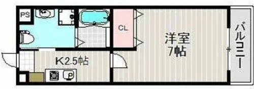 エクセル杭全【8階】の間取り