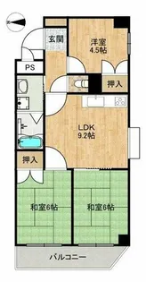 セランハイツ【2階】の間取り