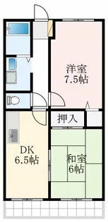 大阪府堺市東区丈六【アパート】の間取り