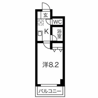 プリミエール瑞穂【2階】の間取り