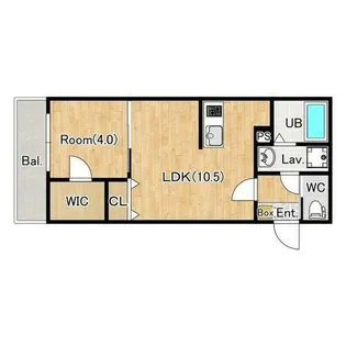 ジーメゾン東加古川クリエ【2階】の間取り
