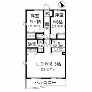 マ・ピエス E Ⅲ【3階】の間取り