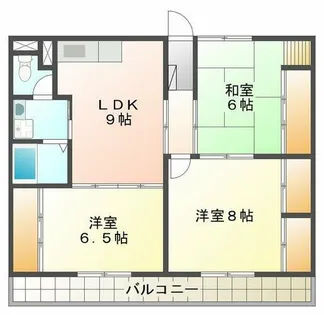 グランビュー塩屋【5階】の間取り