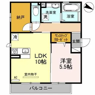 arc en ciel【3階】の間取り