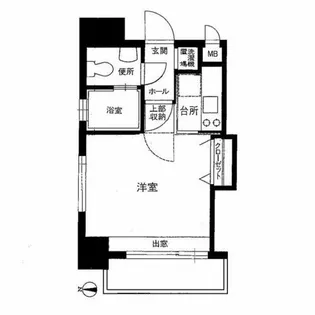 エステートモア大濠公園通り【4階】の間取り
