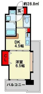 プレステージ・デル・さくら【2階】の間取り