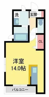 メゾン花水木【202号室】の間取り