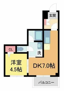 コートベルフラワー【603号室】の間取り