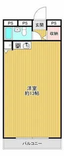 大阪府大阪市浪速区恵美須西2丁目【マンション】の間取り