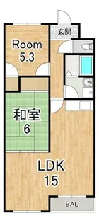 ガーデンスクエア瀬田【4階】の間取り