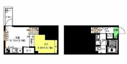 Lucia Hills名駅北【202号室】の間取り