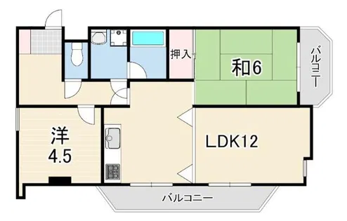 プリオール【3階】の間取り